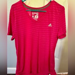 Adidas Pink Short Sleeve Tee
